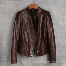 New Women′s Genuine Sheep Leather Jacket